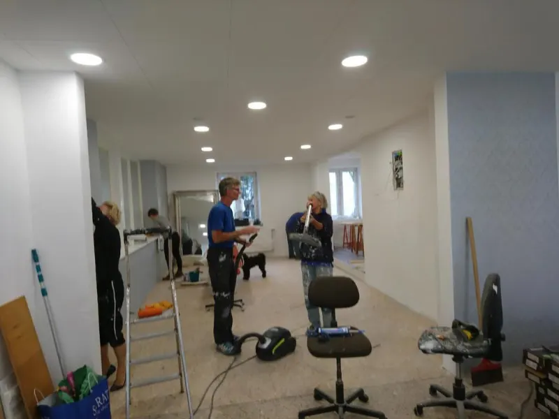 Umbau unseres neuen Geschäfts