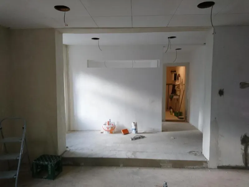 Umbau unseres neuen Geschäfts