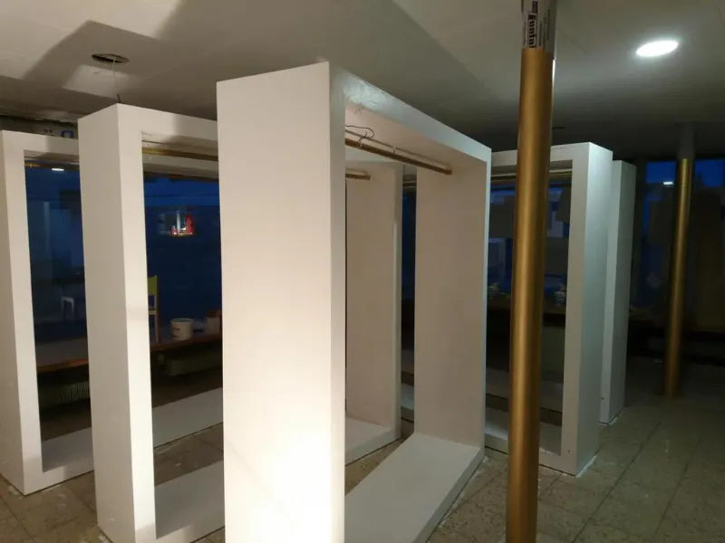 Umbau unseres neuen Geschäfts