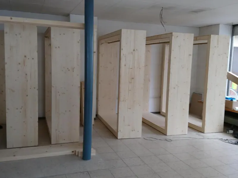 Umbau unseres neuen Geschäfts