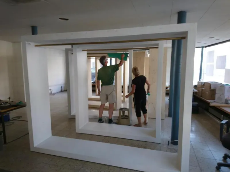 Umbau unseres neuen Geschäfts