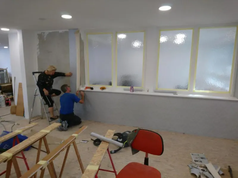 Umbau unseres neuen Geschäfts