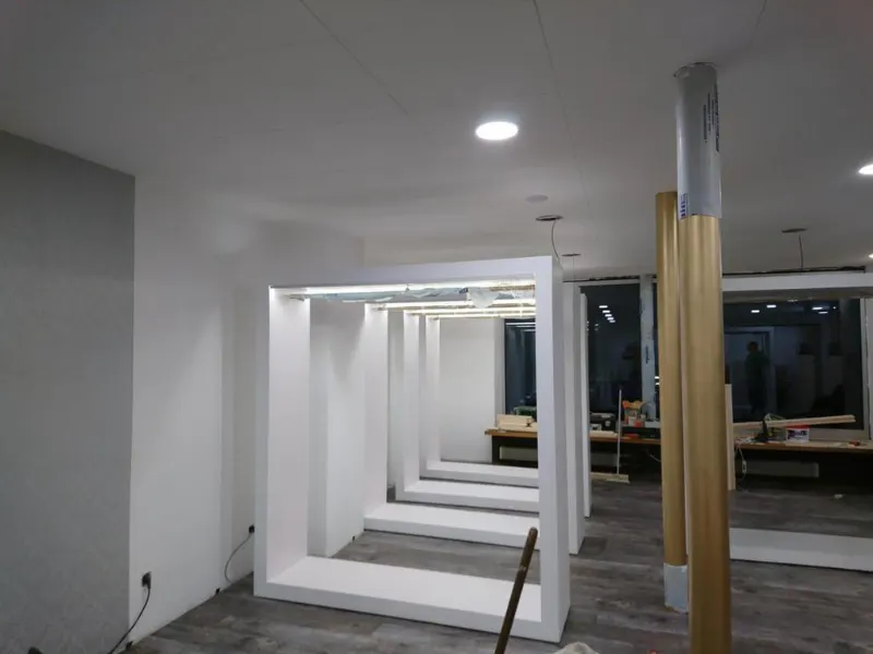 Umbau unseres neuen Geschäfts
